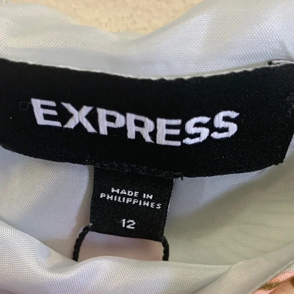 Express Asymmetrical Floral Skirt - Pink, Yellow, Green - Picture 2 of 5